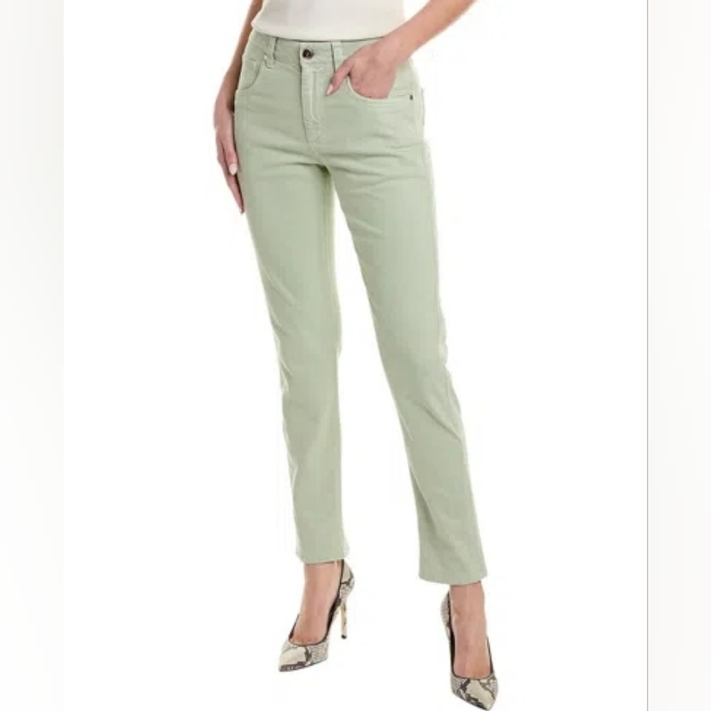 Brunello Cucinelli Mint Straight Leg Jeans